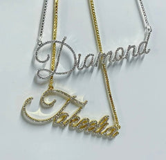 Custom 925/cubic zirconia names - Mjd Jewelry