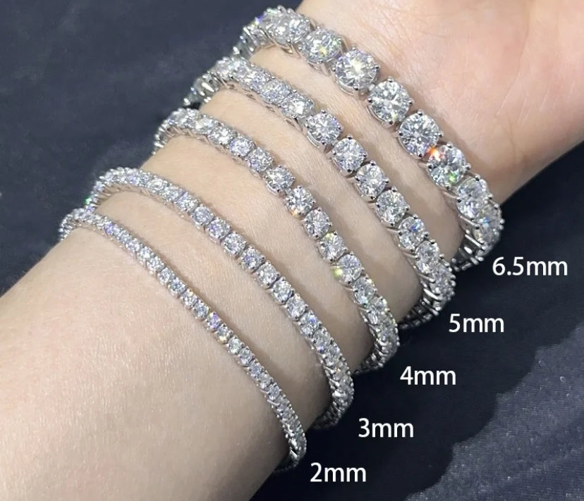 Tennis bracelets 4mm - Mjd Jewelry